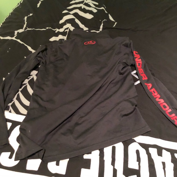Under Armour Boys 1/4 Zip Sweatshirt - Picture 2 of 2